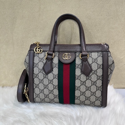 Gucci Ophidia GG 小號托特包