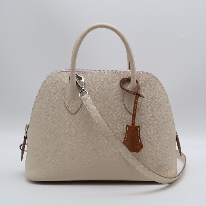 HERMES Bolide 25 - 奶昔白 / 夢幻紫 / 金棕銀 B-0