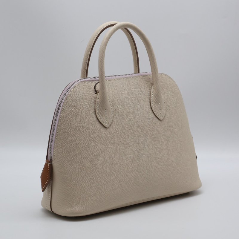 HERMES Bolide 25 - 奶昔白 / 夢幻紫 / 金棕銀 B-1