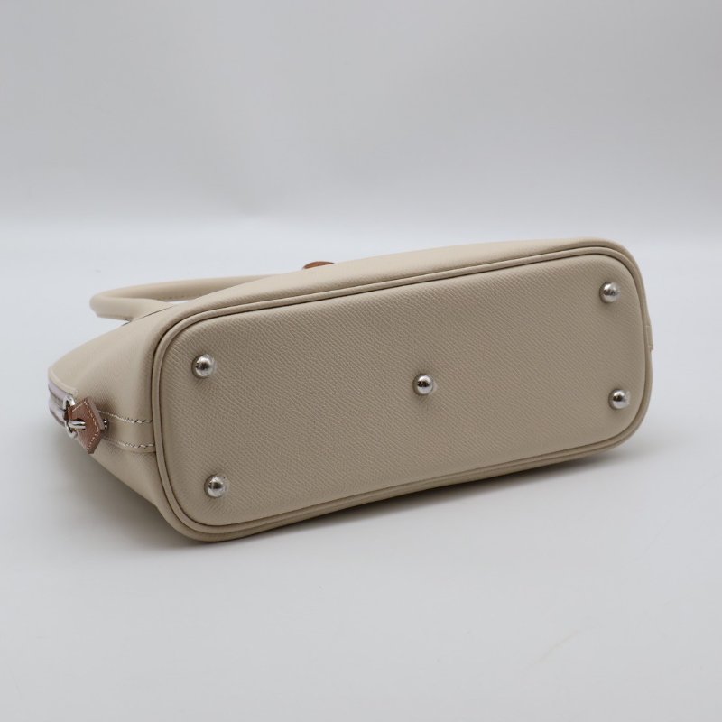 HERMES Bolide 25 - 奶昔白 / 夢幻紫 / 金棕銀 B-6