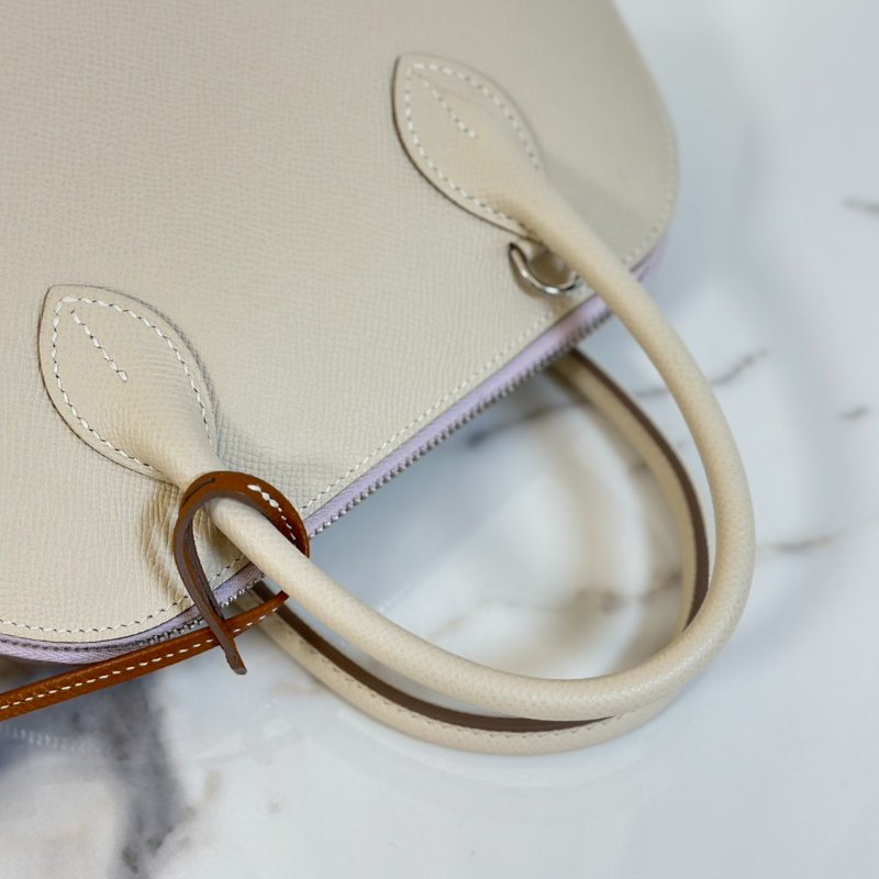 HERMES Bolide 25 - 奶昔白 / 夢幻紫 / 金棕銀 B-3