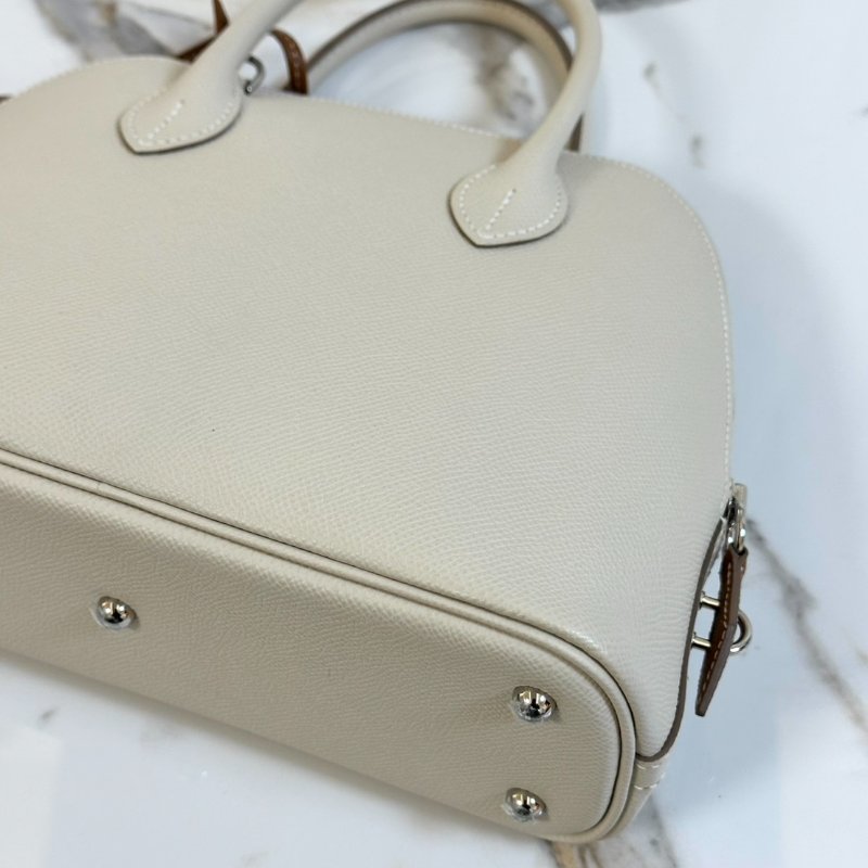 HERMES Bolide 25 - 奶昔白 / 夢幻紫 / 金棕銀 B-6