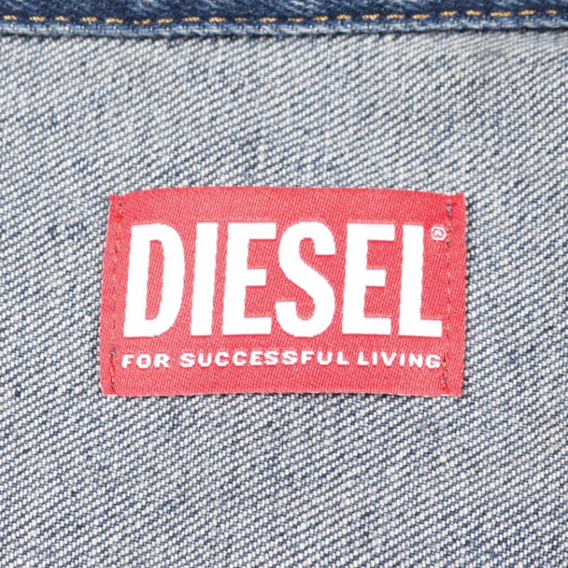 DIESEL D-SIMPLY-OVER 其他上衣 棉質萊賽爾纖維 海軍藍 二手 男士-2