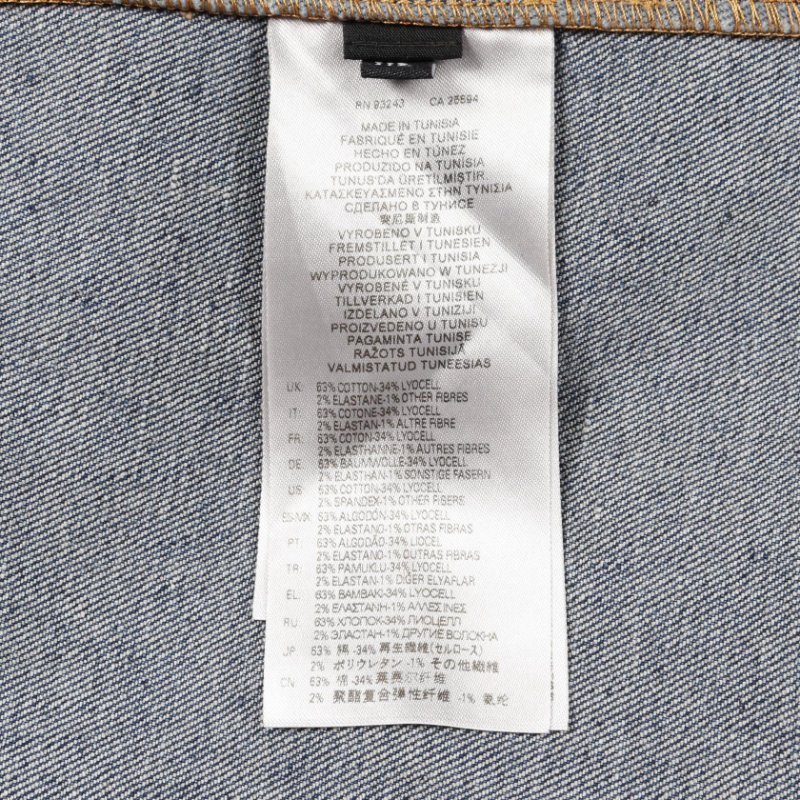 DIESEL D-SIMPLY-OVER 其他上衣 棉質萊賽爾纖維 海軍藍 二手 男士-3