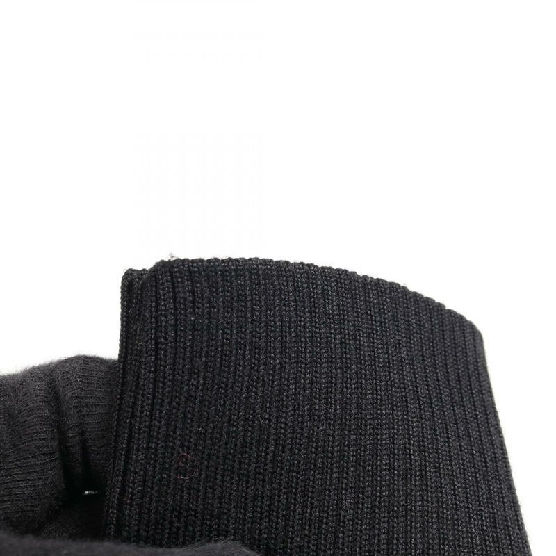 范思哲美杜莎紐扣開襟羊毛衫 #36 羊毛絲混紡 黑色 黃色 卡其色 二手-5