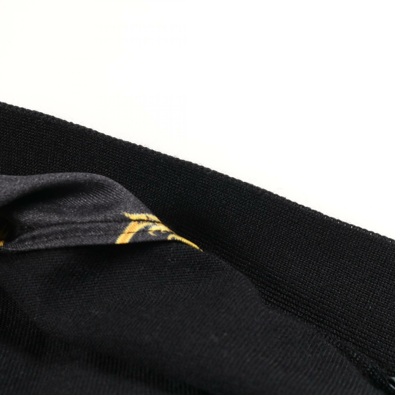 范思哲美杜莎紐扣開襟羊毛衫 #36 羊毛絲混紡 黑色 黃色 卡其色 二手-6