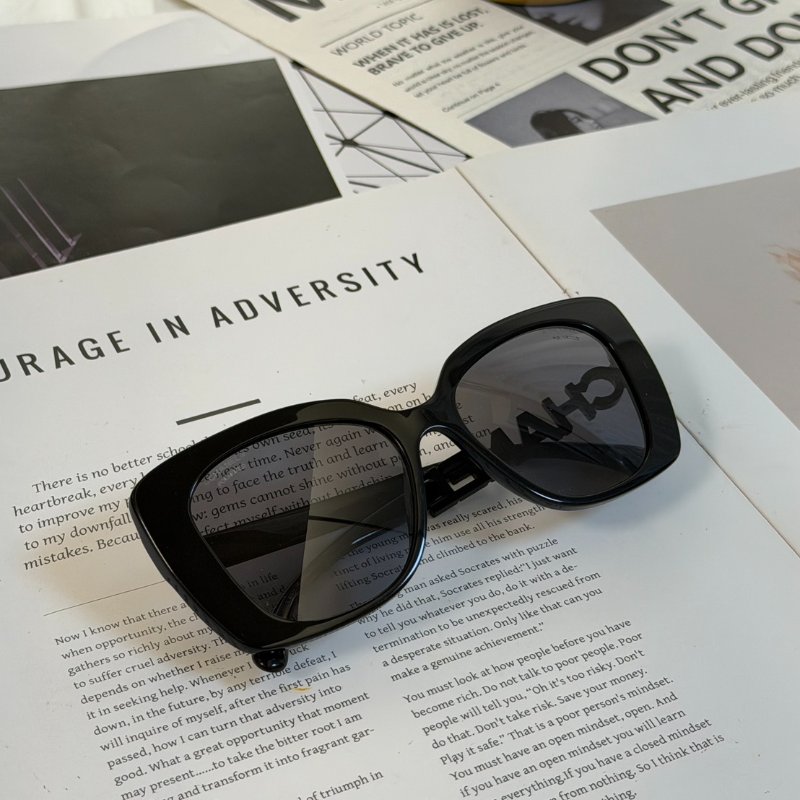 CHANEL 字母鏡架太陽眼鏡-2