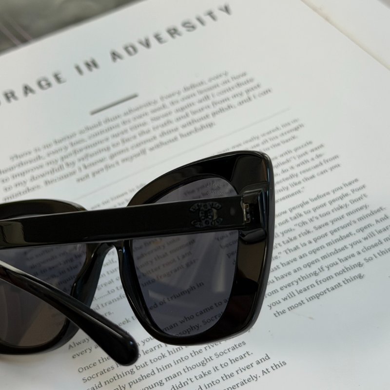 CHANEL 字母鏡架太陽眼鏡-3