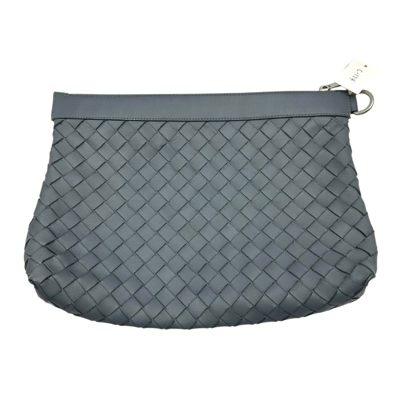 【美收精品】BV 灰色手拿包 C-124【隔月月中將轉賣至日本 上架期限30天】-0