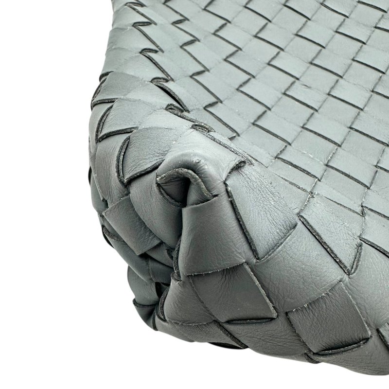 【美收精品】BV 灰色手拿包 C-124【隔月月中將轉賣至日本 上架期限30天】-4