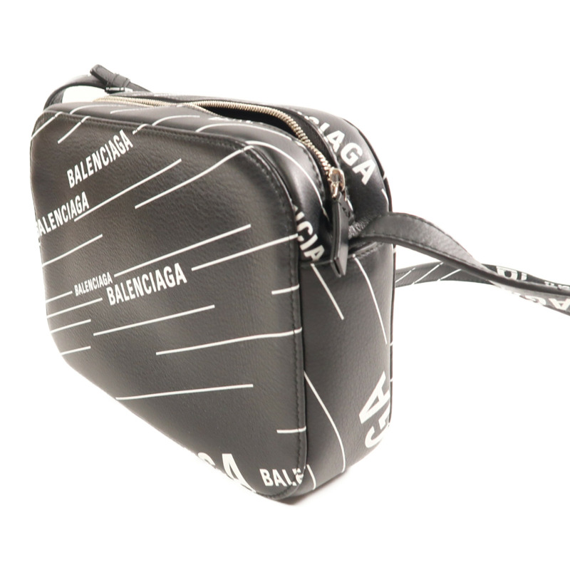 BALENCIAGA 【激減優惠】牛皮皮革Shoulder Bag銀扣肩背袋-2