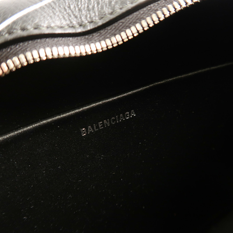 BALENCIAGA 【激減優惠】牛皮皮革Shoulder Bag銀扣肩背袋-10