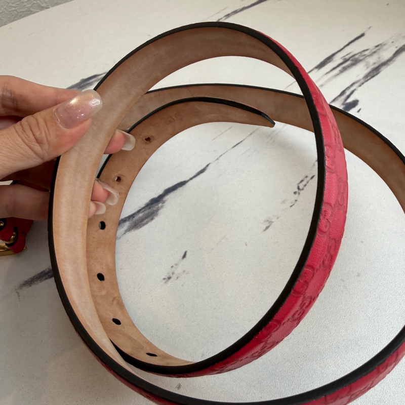 Gucci真皮皮帶 隨便賣85公分-5