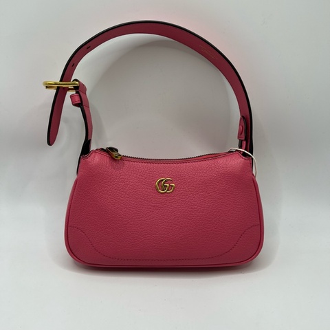 GUCCI粉色单肩包腋下包