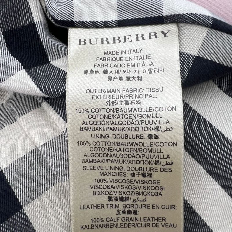 博柏利 女士中長版風衣-6