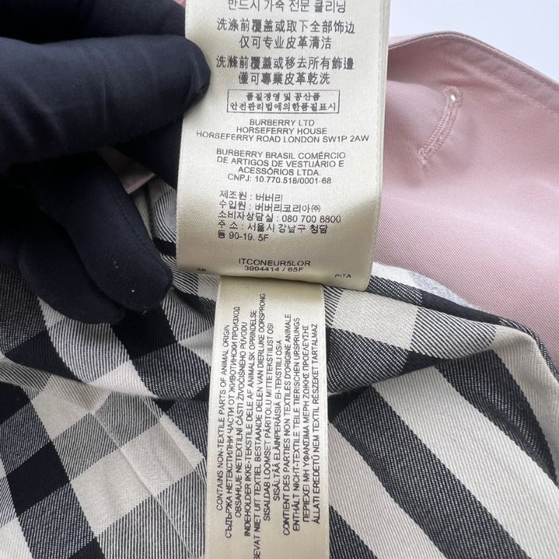 博柏利 女士中長版風衣-12