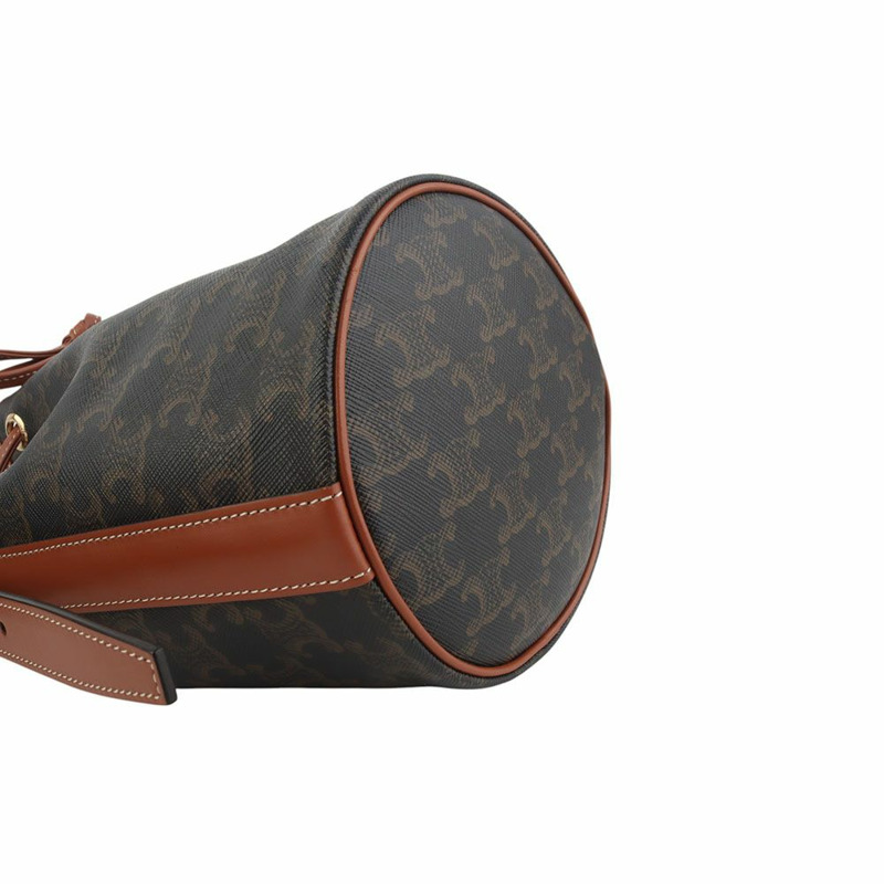 【包稅】CELINE Triomphe 抽繩水桶包 小號 191142BZJ 35725Y-4