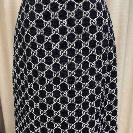 Gucci 全新未穿超美的黑白GG logo紋美裙