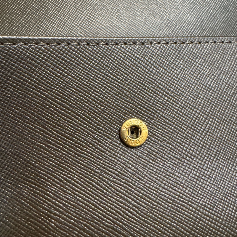 LV單寧雙釦式三折長夾  超特殊超好裝-22