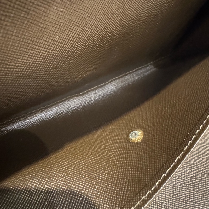 LV單寧雙釦式三折長夾  超特殊超好裝-24