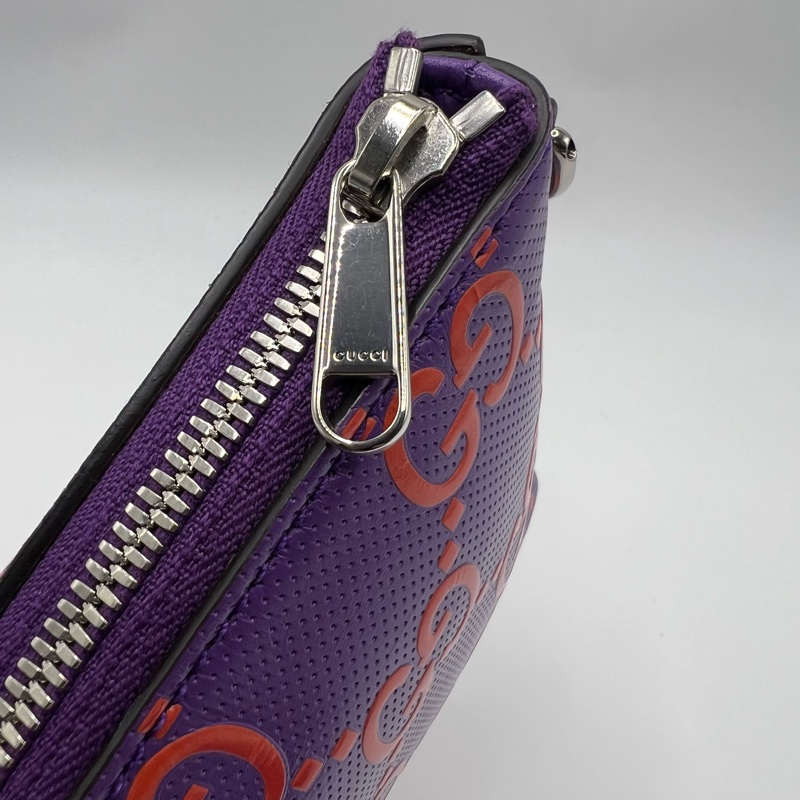 Gucci 经典字母logo手拿单肩斜挎包-6