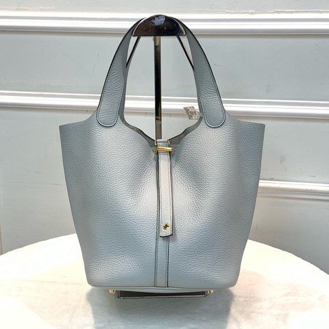 Hermes Picotin 22 聖杯藍08 🩵🤍