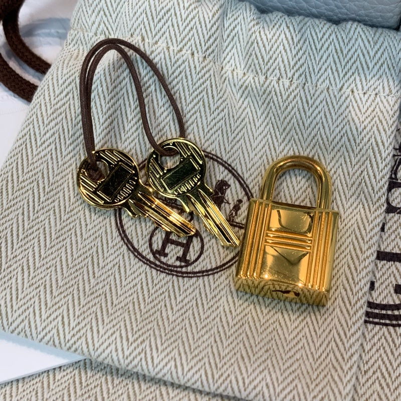 Hermes Picotin 22 聖杯藍08 🩵🤍-2