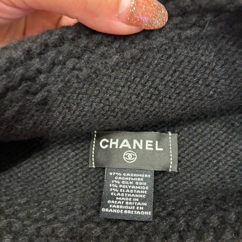 超難買爆款🔥香奈兒Chanel黑白配色冷帽 毛帽 鍾形帽🇹🇼全新-11