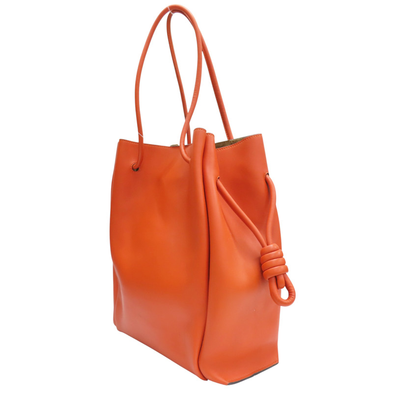 橘色 牛皮 Flamenco Knot 肩背包【LOEWE 羅威】 321.12.T30-2
