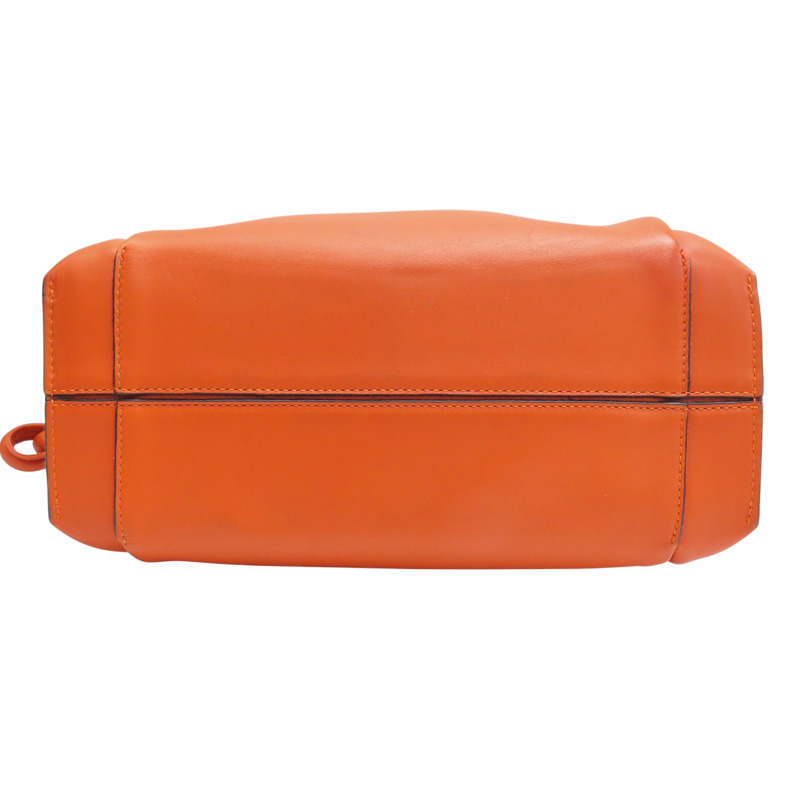 橘色 牛皮 Flamenco Knot 肩背包【LOEWE 羅威】 321.12.T30-3