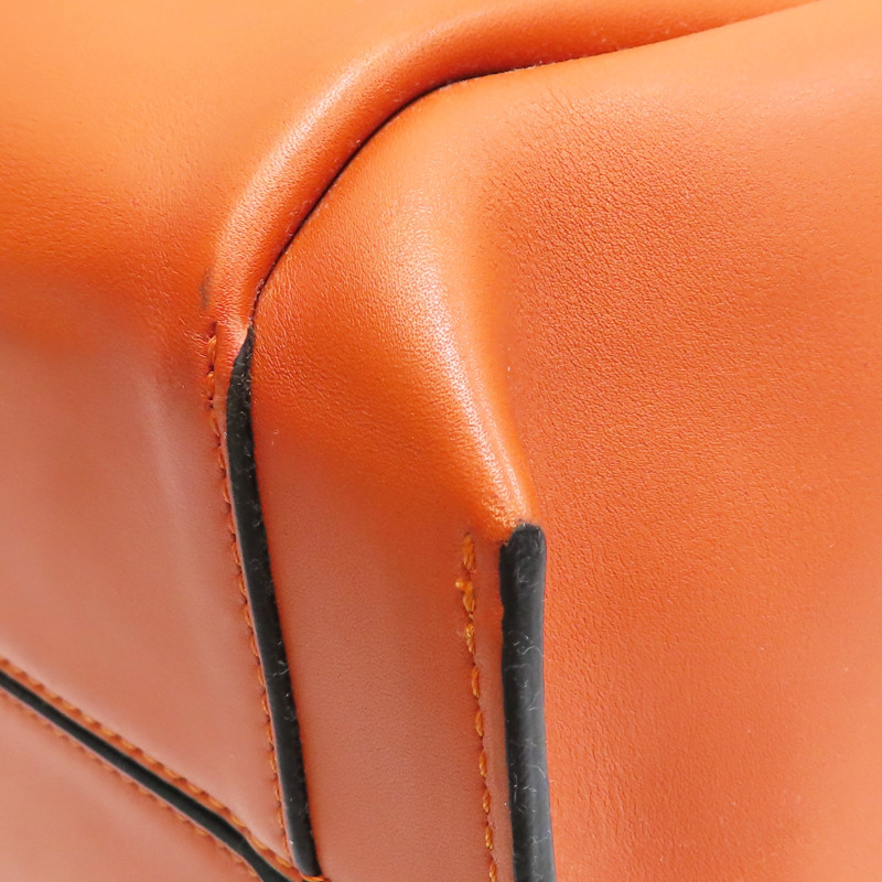 橘色 牛皮 Flamenco Knot 肩背包【LOEWE 羅威】 321.12.T30-10