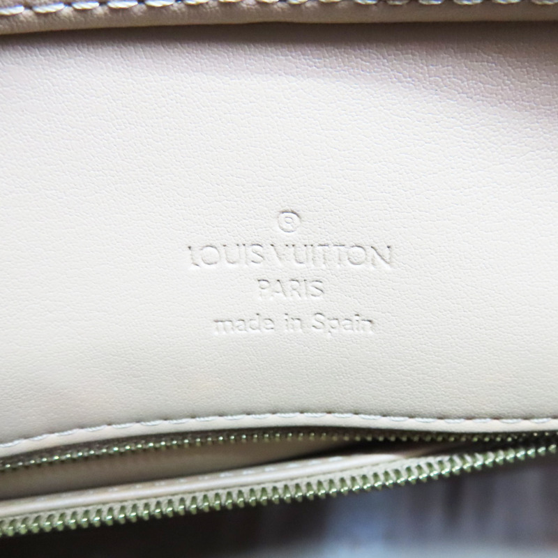 卡其色 漆皮皮革 Vernis Houston 手提包【LOUIS VUITTON LV 路易威登】 M91004-6