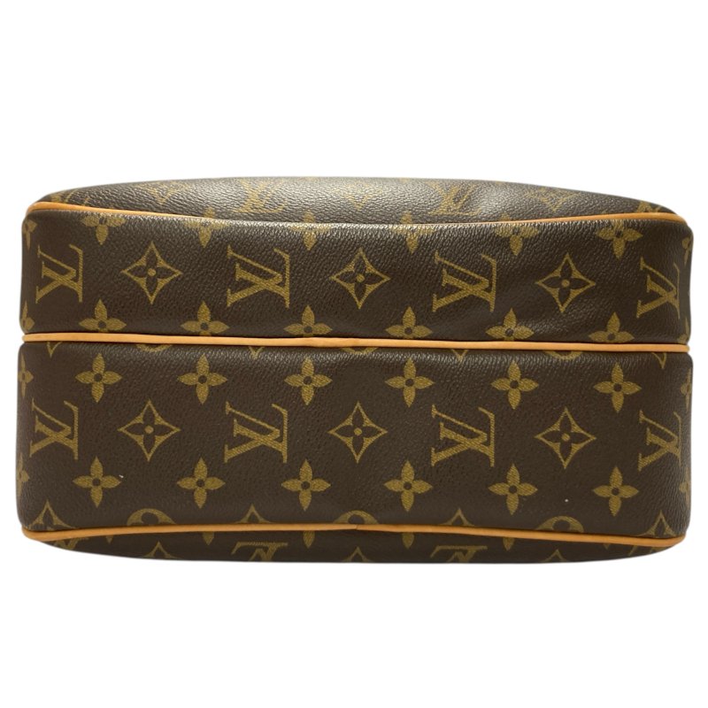 LOUIS VUITTON 路易威登 M45254 REPORTER 側背包 荖花 棕色 金釦-5