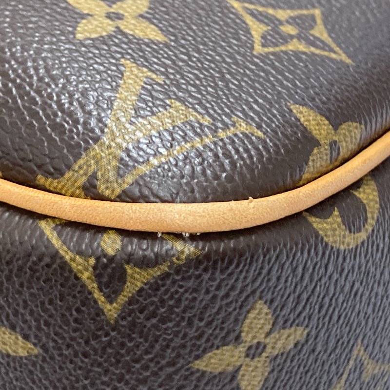 LOUIS VUITTON 路易威登 M45254 REPORTER 側背包 荖花 棕色 金釦-8