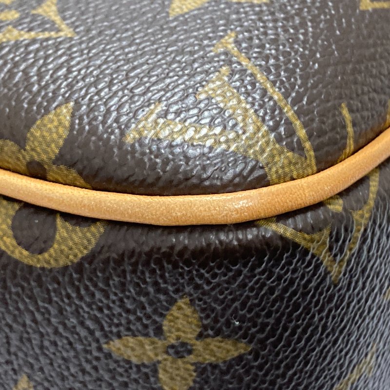 LOUIS VUITTON 路易威登 M45254 REPORTER 側背包 荖花 棕色 金釦-9