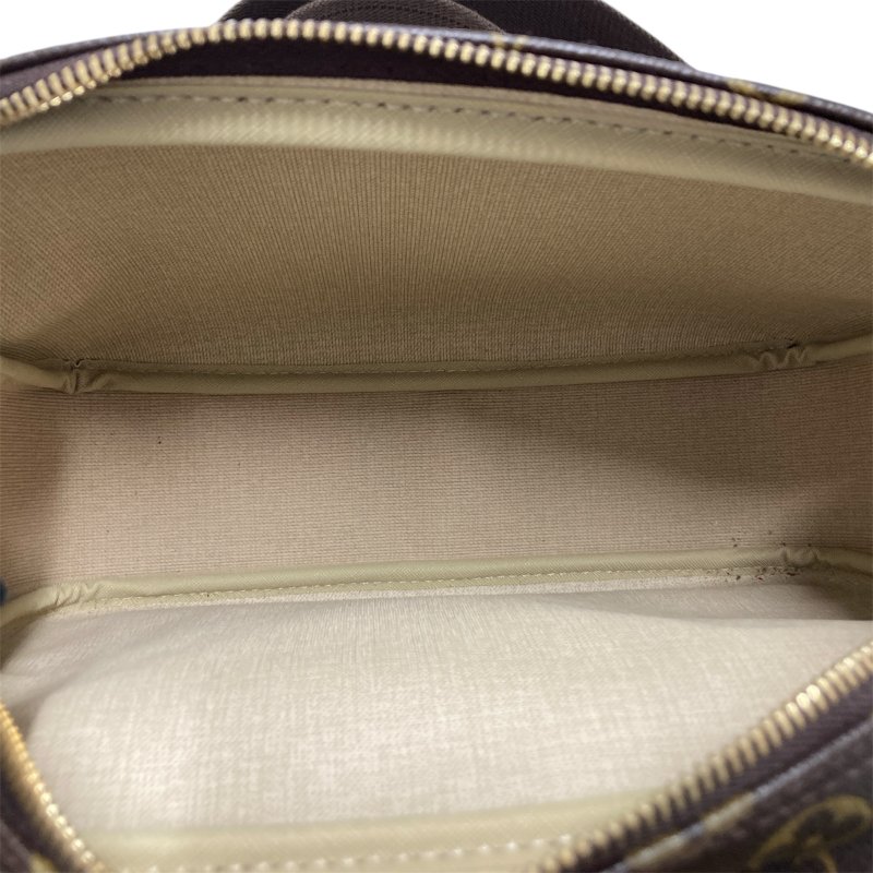 LOUIS VUITTON 路易威登 M45254 REPORTER 側背包 荖花 棕色 金釦-12