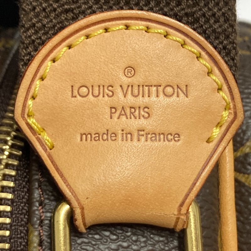 LOUIS VUITTON 路易威登 M45254 REPORTER 側背包 荖花 棕色 金釦-14