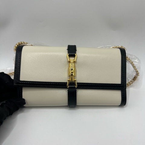 GUCCI古驰Jackie 1961系列链条钱包