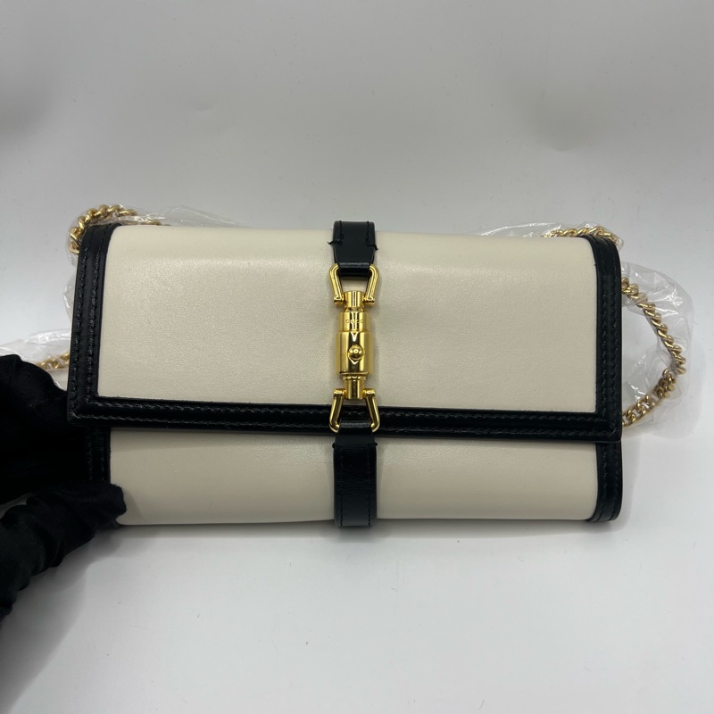 GUCCI古驰Jackie 1961系列链条钱包-0