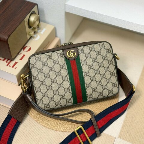🏷Gucci 古馳．Ophidia 手拿兩用相機包