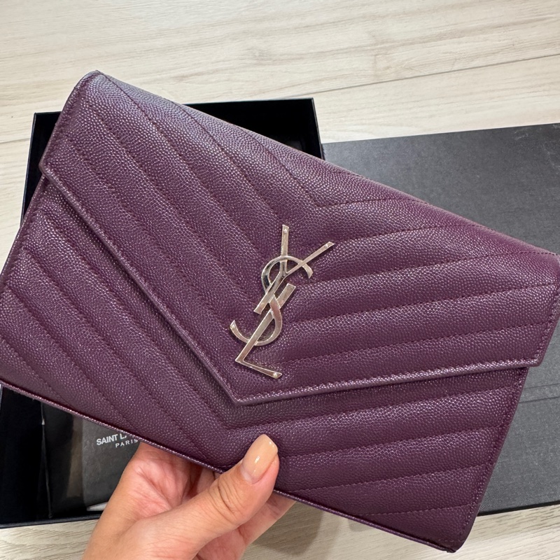 二手 YSL / SAINT LAURENT 聖羅蘭 手袋 MONOGRAM 377828 BOW02 5206 信封包/斜挎包-5