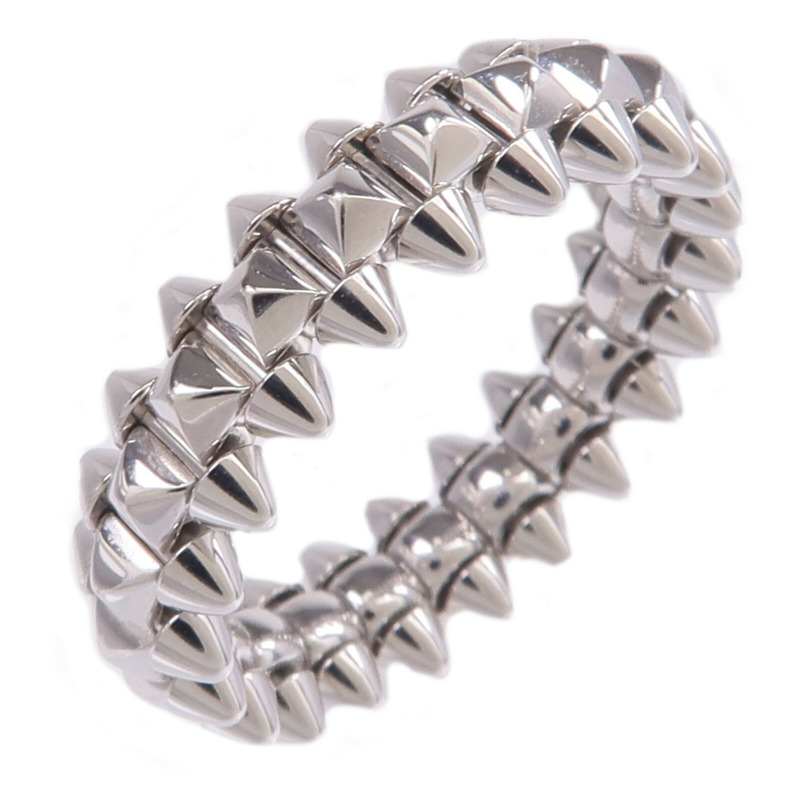 CARTIER 18K白金Clash de Cartier戒指Cartier#53/US#6.5-0