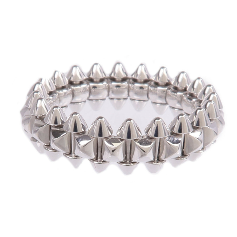 CARTIER 18K白金Clash de Cartier戒指Cartier#53/US#6.5-1