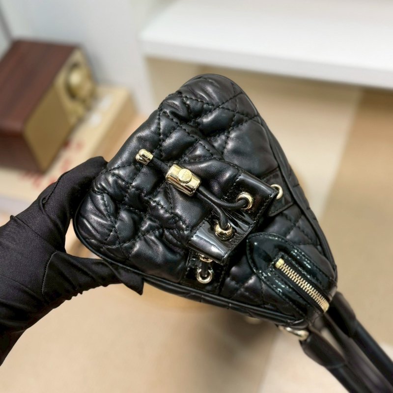 🏷Dior 迪奧．手提保齡球包/客人寄賣-3