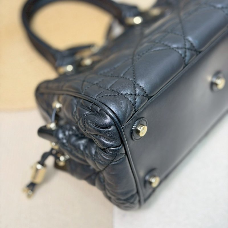 🏷Dior 迪奧．手提保齡球包/客人寄賣-6