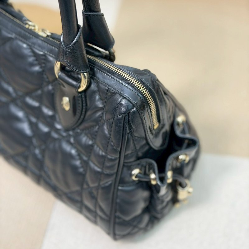 🏷Dior 迪奧．手提保齡球包/客人寄賣-9