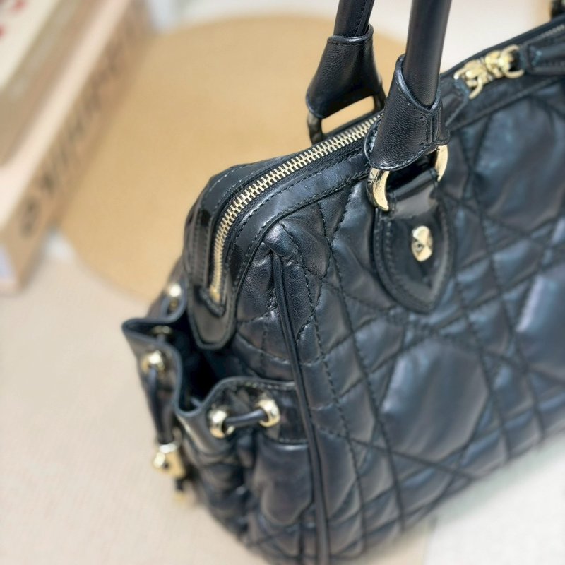 🏷Dior 迪奧．手提保齡球包/客人寄賣-10