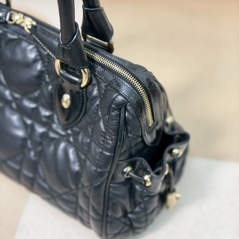 🏷Dior 迪奧．手提保齡球包/客人寄賣-11