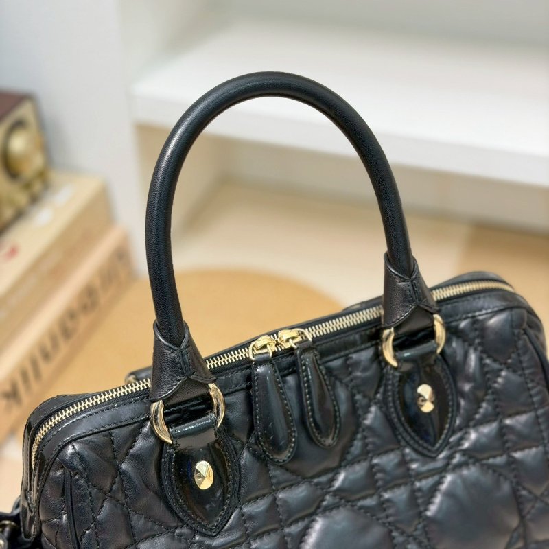 🏷Dior 迪奧．手提保齡球包/客人寄賣-14