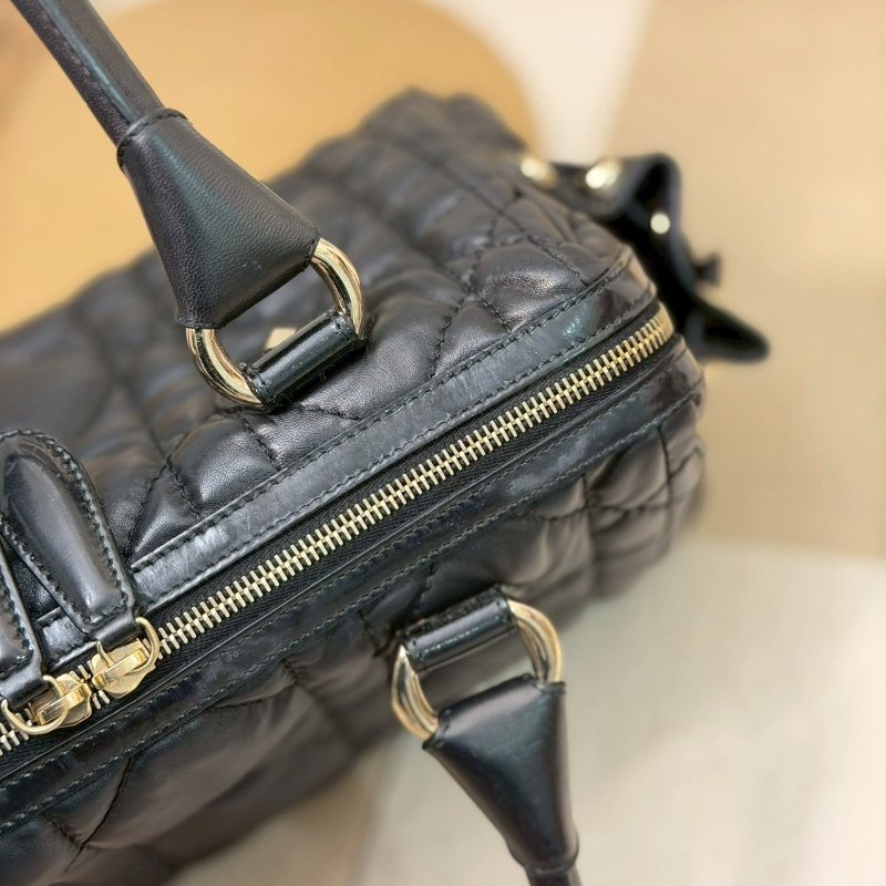 🏷Dior 迪奧．手提保齡球包/客人寄賣-25